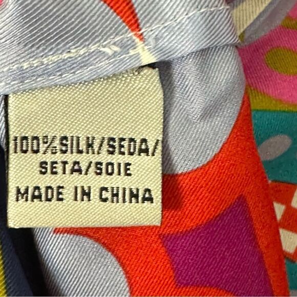 Tibi Floral Print Silk Off the Shoulder Mini Dress | Size 8 - Picture 7 of 8